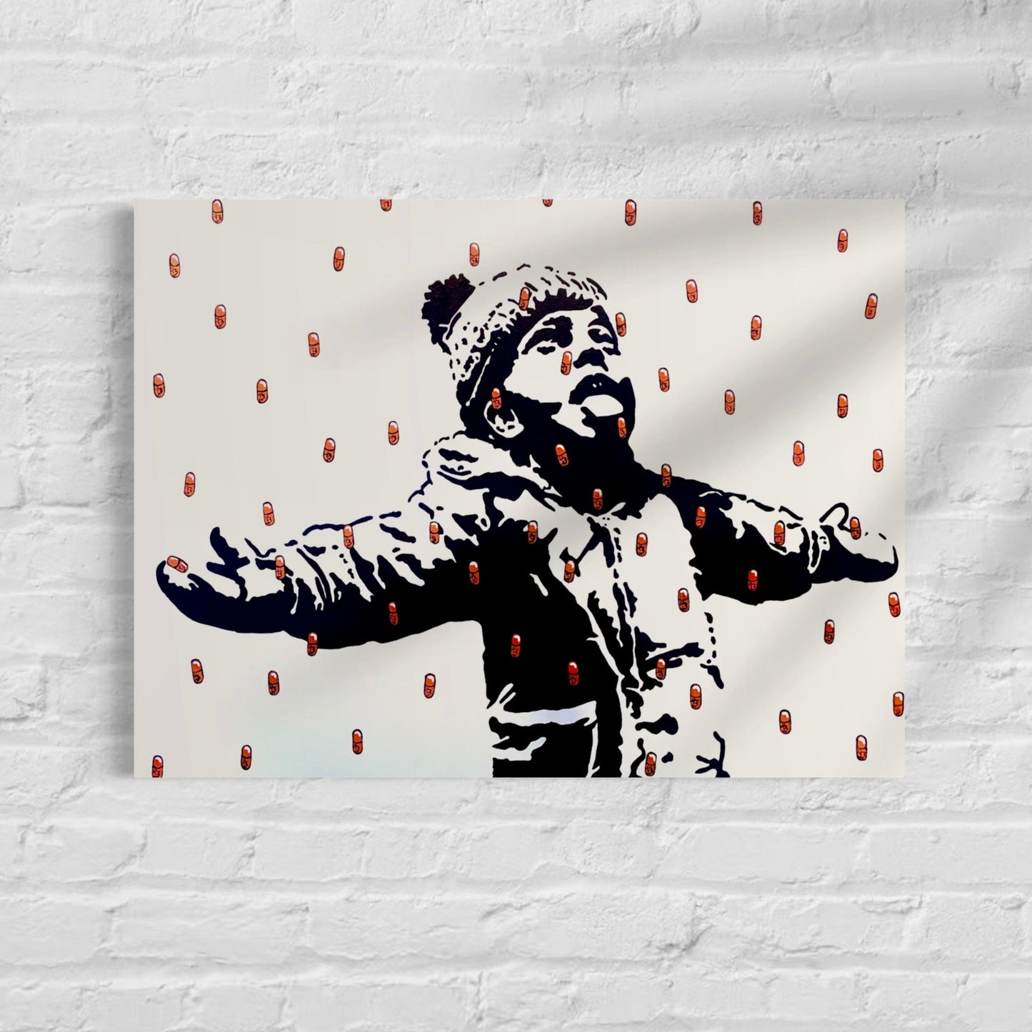 Orange Pill Rain