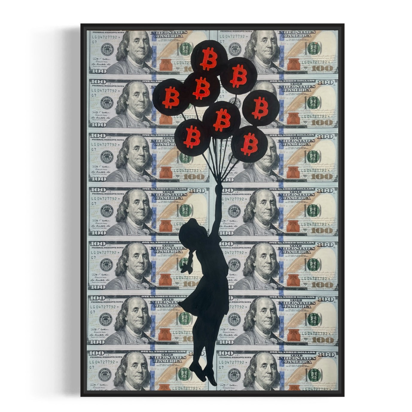 Bitcoin Ballon Girl