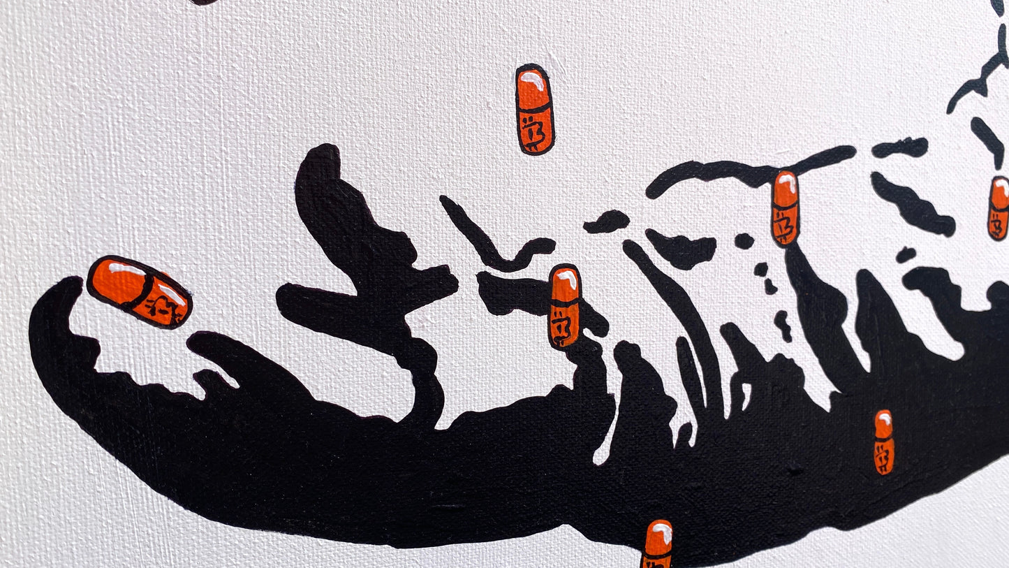 Orange Pill Rain