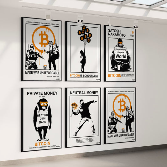 Bitcoin Revolution Posters